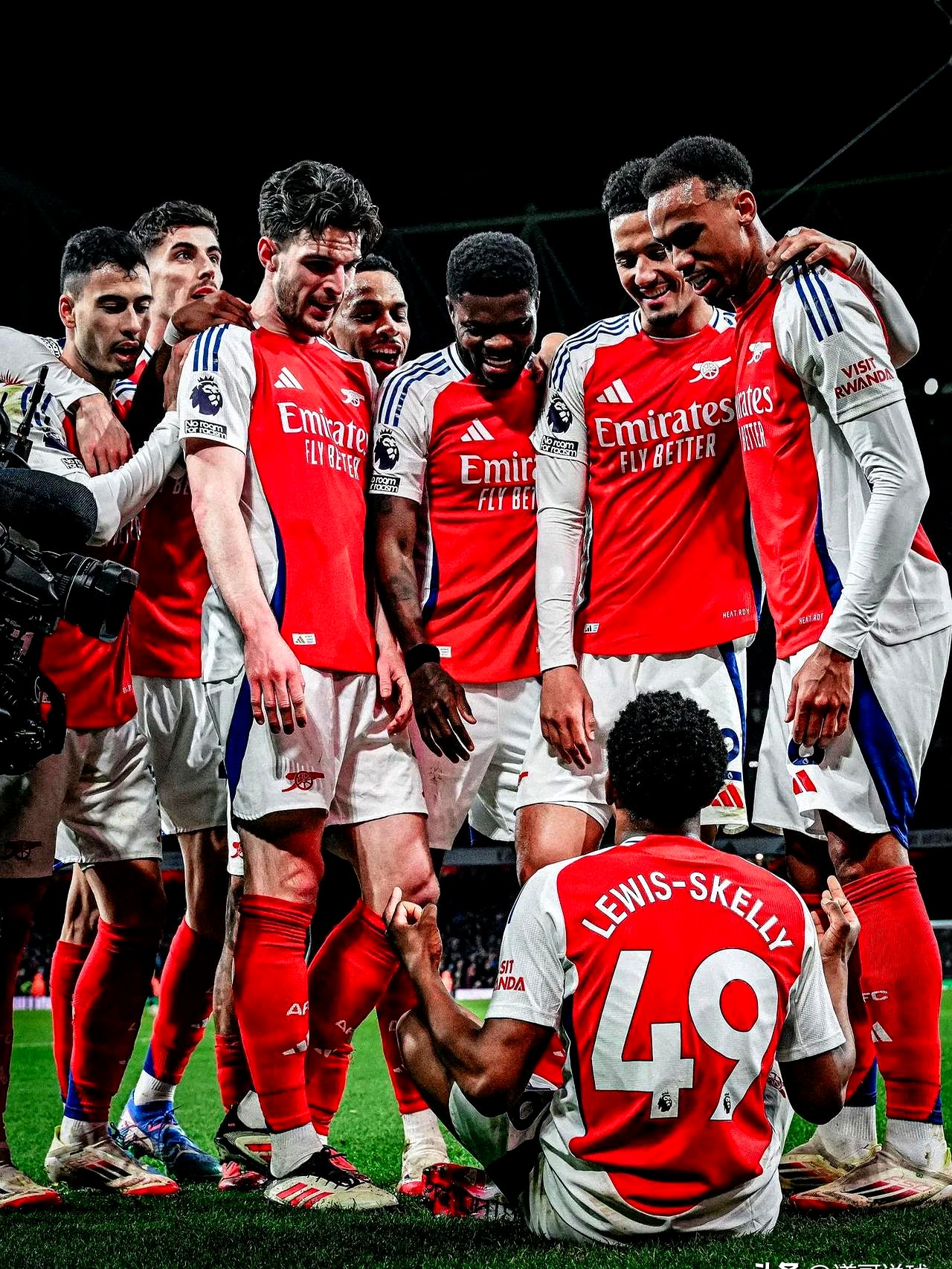 阿森纳球员集体爆发，取得胜利