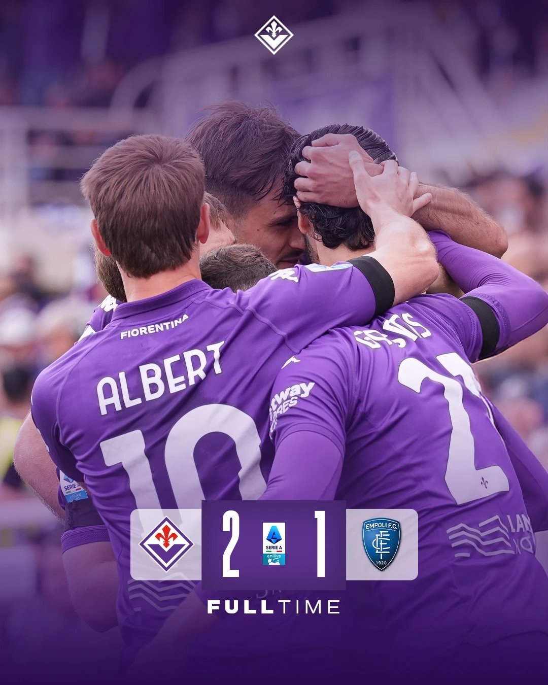 包含佛罗伦萨击退帕尔玛，联赛两连胜呼之欲出的词条