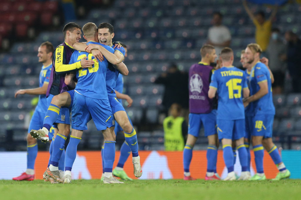 乌克兰队冲击晋级八强